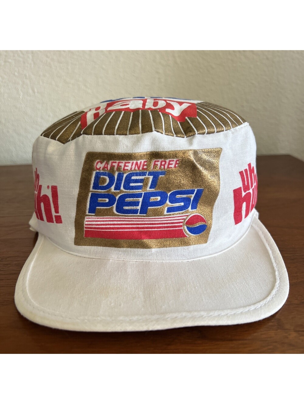 VINTAGE Diet Pepsi Hat 1992 Examiner Bay To Breakers Caffeine Free HTF Rare
